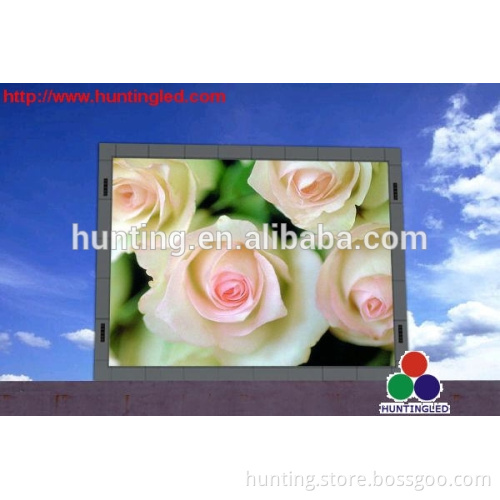 P10 DIP 1R1G1B full color outdoor LED Display screen unit board,64*64pixels,160mm*160mm